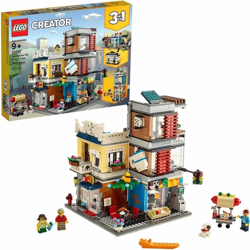 Lego Creator Townhouse & Pet Shop.  Set #31097 NEW
